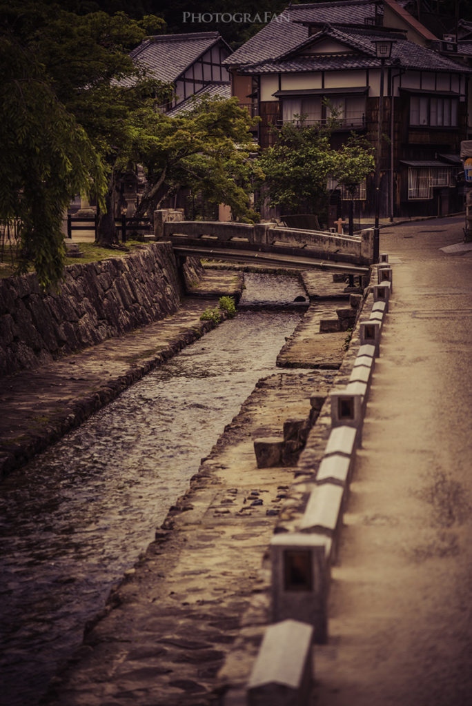 宮島の町並み