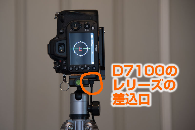 D7100の縦位置