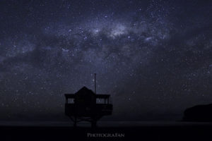 Milky way at Bethells Beach