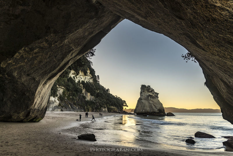 Cathedral Cove at Hahei, Coromandel, New Zealand
