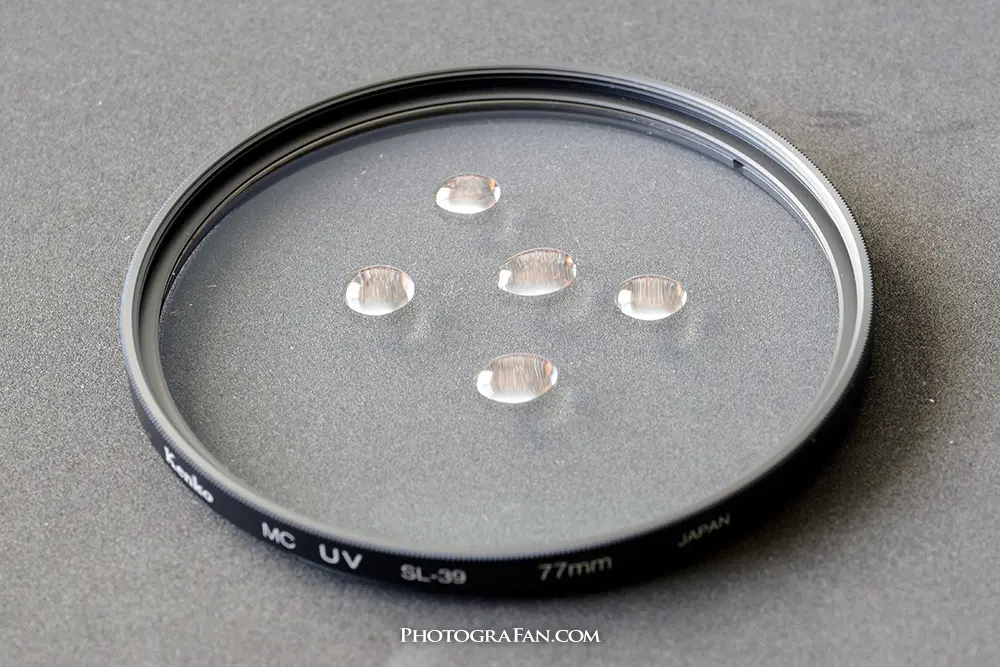 HAKUBA XC-PRO撥水保護フィルターは本当に水を弾くのか実験してみた | フォトグラファン