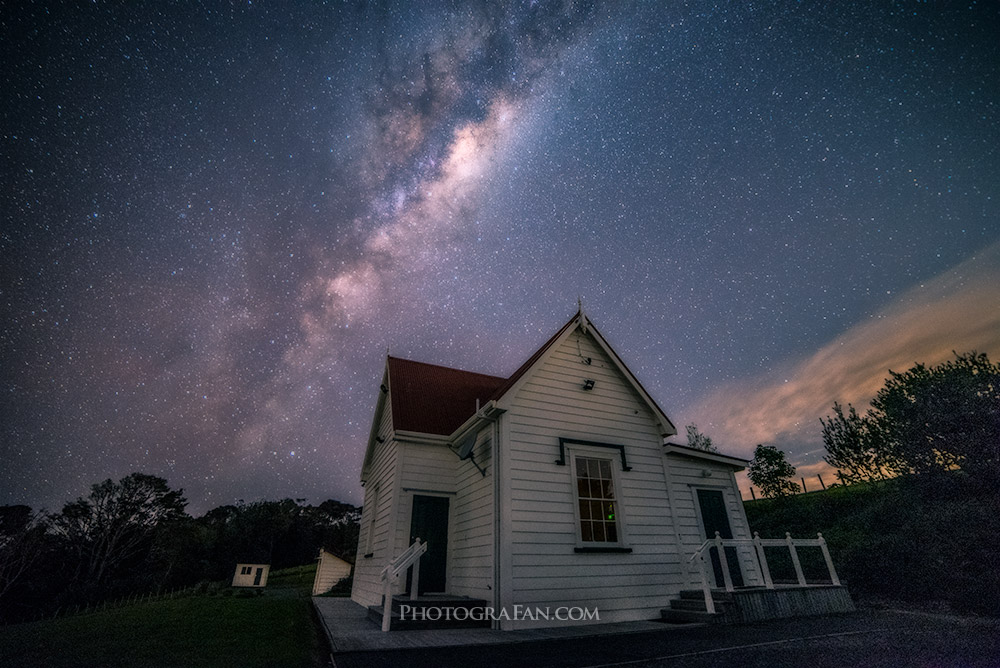 天の川の星景写真とオートン効果