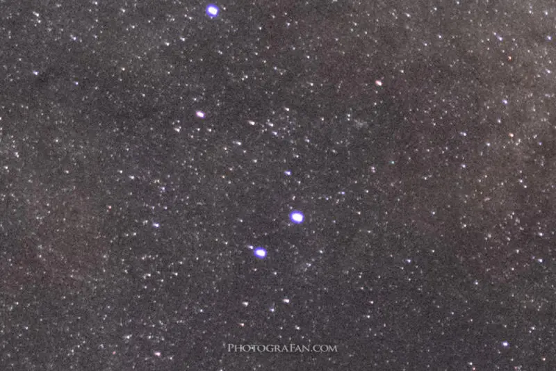 星の流れ具合