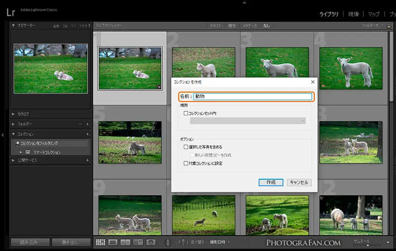 Lightroomの使い方 第4回 コレクションで写真を整理し見つけやすくする フォトグラファン