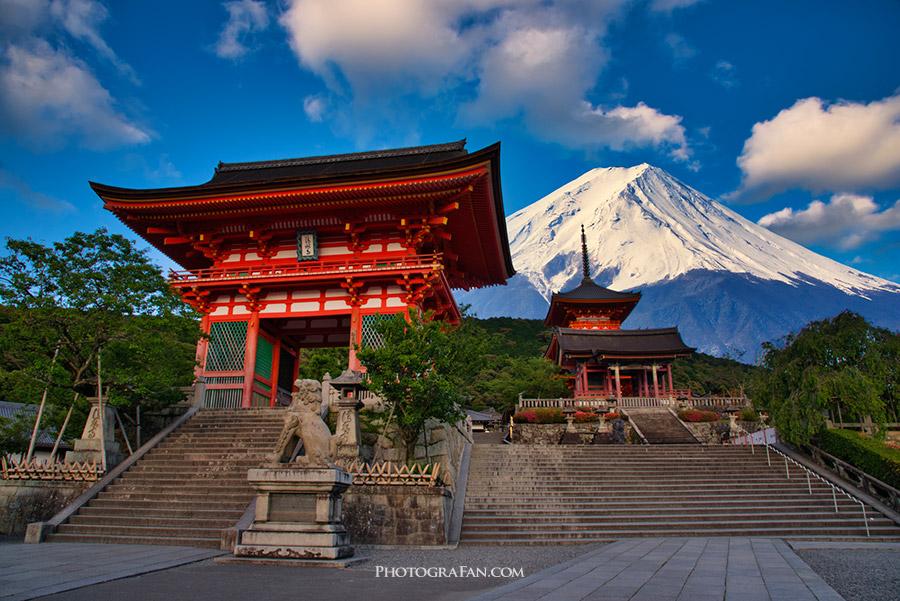 Luminar 空の拡張-山 合成後