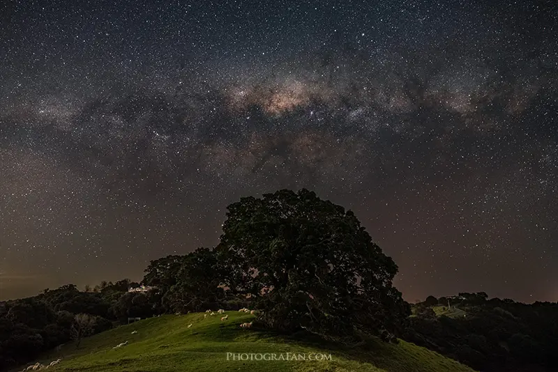 Photoshopで星景写真の星を減らして天の川を際立たせるレタッチ方法 フォトグラファン