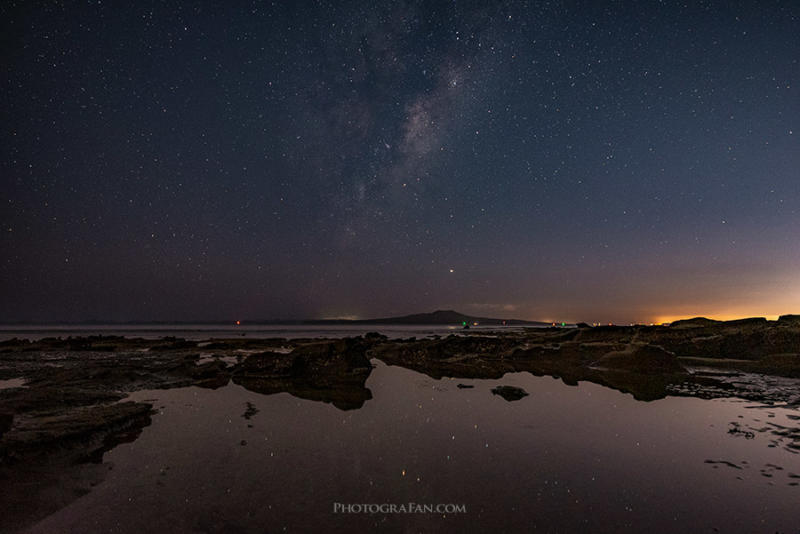 NPFルールで撮影した星景写真