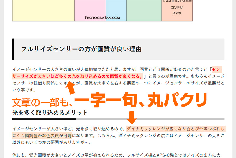 画像だけでなく文章も盗用する横田裕市