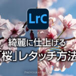 Lightroomで桜を綺麗に仕上げる写真のレタッチ方法