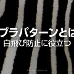 ゼブラパターンの使い方！白飛び防止や適正露出の目安になる便利機能