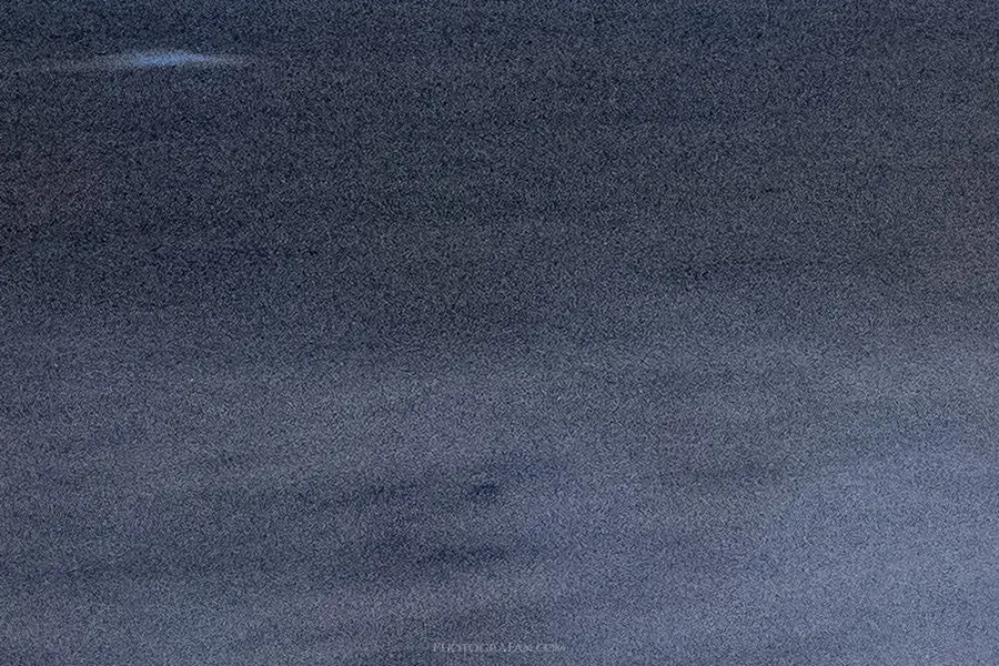 ISOノイズだらけの海面