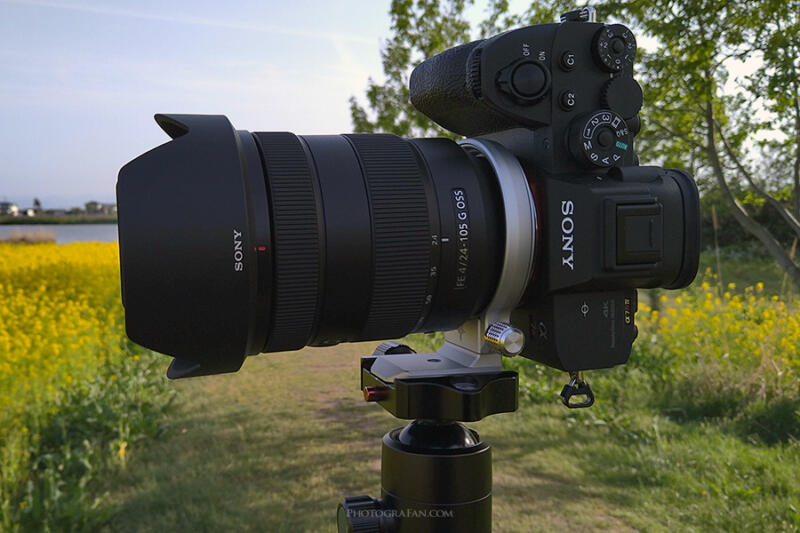 ATOLLをSONY a7R IVに装着