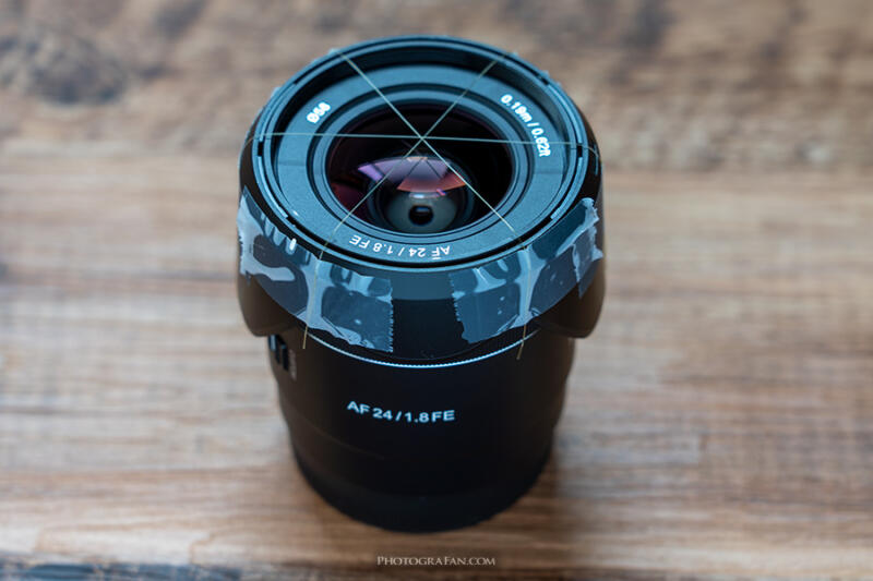 Lens Cross Line fishin-line-cross-filter-lens | フォトグラファン