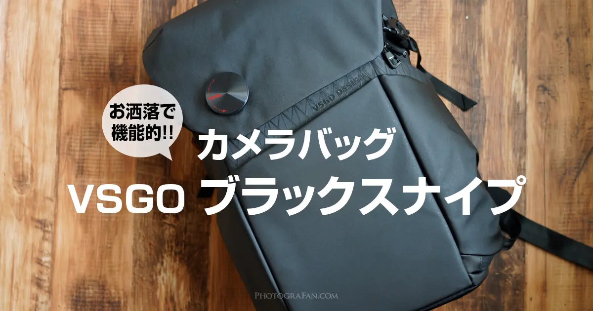Обзор стильной сумки-рюкзака для фотоаппарата VSGO Black Snipe.