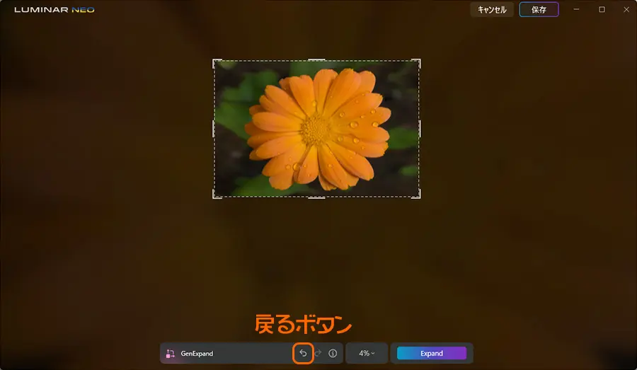 Luminar NEO ジェネ拡張仕上がり確認