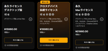 Luminar Neoの価格