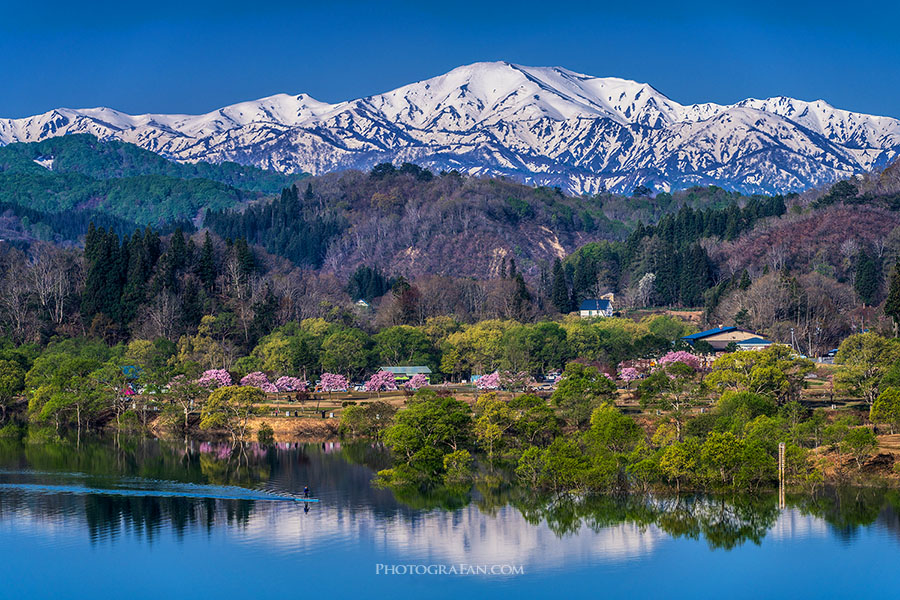 順光で写した風景写真の作例