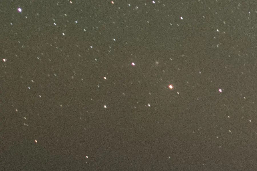 適用前：星空