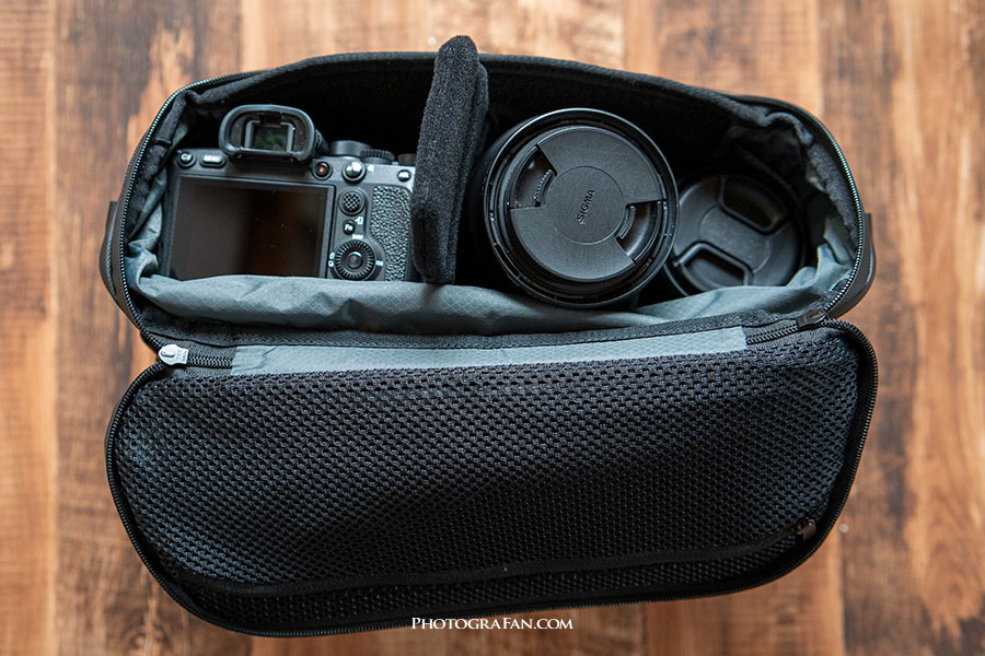 VSGO Black Snipe Pro 7Lの収納力